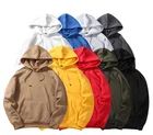 Sweatshirt Custom High Quality Cotton Oversized Plain Sweatshirt Blank Sport Wear Pullover Men's Hoodies
