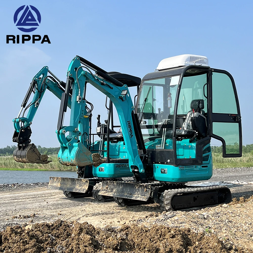 Rippa Mini Excavator Manufacturer Mini 0 8 Ton 1 Ton Excavator