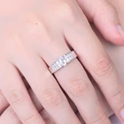 Ring Customized Wedding Gift No Stone Simple 925 Sterling Silver Thin Ring For Women