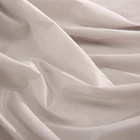 Gray Cotton Fabric Gray Organic 12MM Cotton Silk Cotton Blend Fabric For Clothing