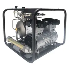 8bar 12v Mini 550w Diving Equipment Compressor High Pressure Oil Free Hookah Scuba Diving Breathing Air Compressor