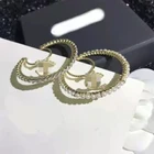 Earrings 2021 Earring 2021 Popular New Trendy Famous Brand Designer Western Fashion Jewelry Earrings Hoop