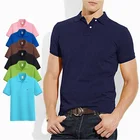 Wholesale Customised Printing Men 100% Cotton Racing Polo Shirts For Men
