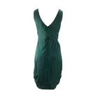 Silk Dress Dresses Women Casual Green Silk Like Sleeveless Women Summer Casual Dress Fashion Woven Off Shoulder
