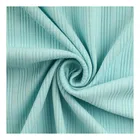 Material New Blue Textile Raw Material Knitted Home Textile Fabric For Bedding