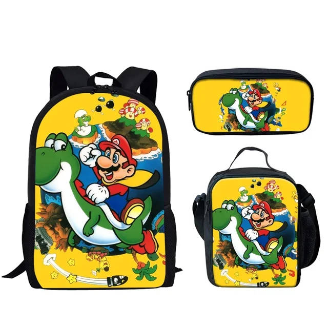 sonic and mario backpack