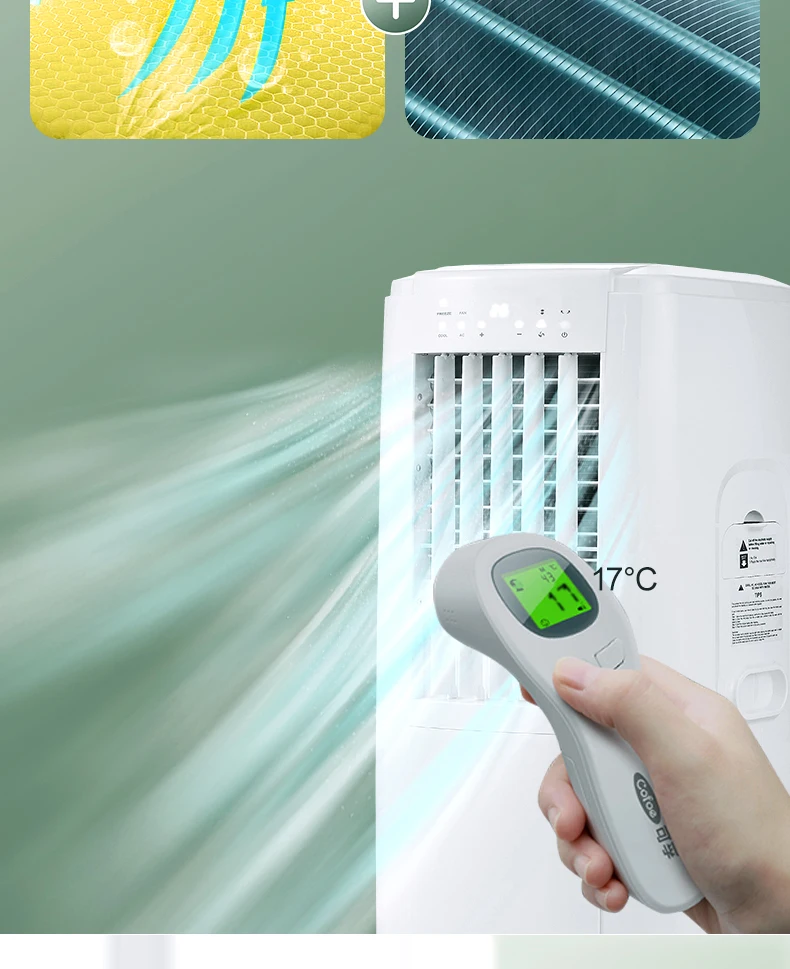 Evaporative Air Cooler, Portable, 220, 9000 - detail 14