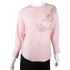 Sweater Women Hot Sale Knitted Sweater Butterfly Beading Sweater For Women Wholesale Luxury Knitwear