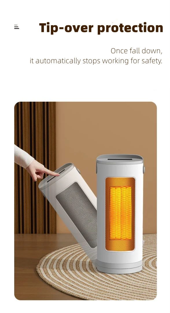 Electric Heater, Portable, 1800W, PTC - detail 2