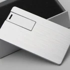 Card Usb Card Good Price 16GB 32GB 64GB Name Metal Material Credit Card Usb