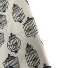 Cotton Spandex Printed Organic 95% Cotton 5% Spandex Silver Foil Jersey Fabric For Babies
