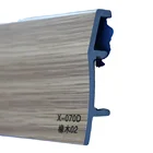 Decorations Pvc Indoor Room Decorations Wall Baseboard/rubber Skirting Board PVC