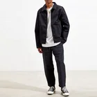 Oem Mens Jackets OEM Wholesale Customized Logo 100% Cotton Mens Fashion Work Jackets With Sleeve Pocket