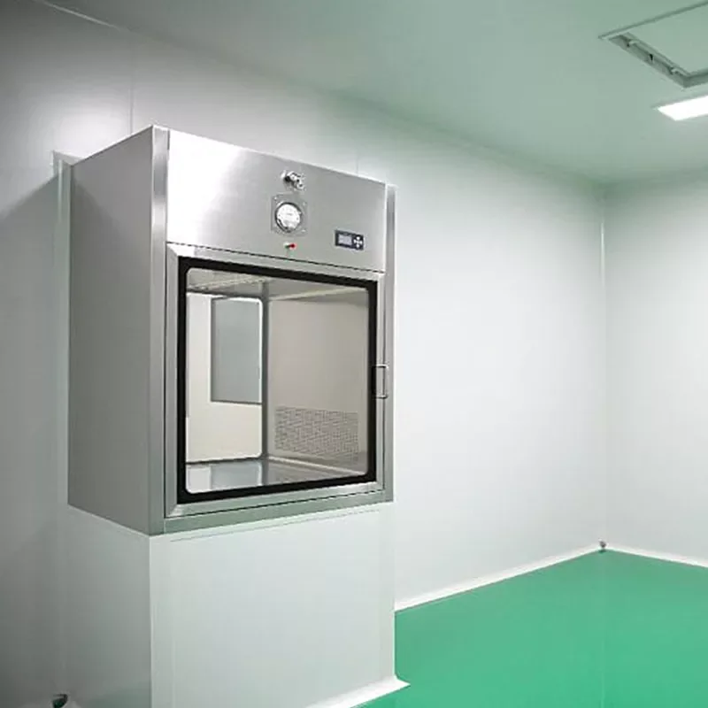 Gmp Clean Room Pass Box Laminar Flow Box Stainless Steel Pass Through