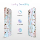 Iphone 3D Customer Print Case For IPhone Geometric Marble Case For IPhone 11 Pro Max Mobile Cover