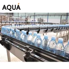 Machine Automatic Bottling Machine Small Size Mini Capacity Automatic Water Bottling Machine / 3 In 1 Bottling Line
