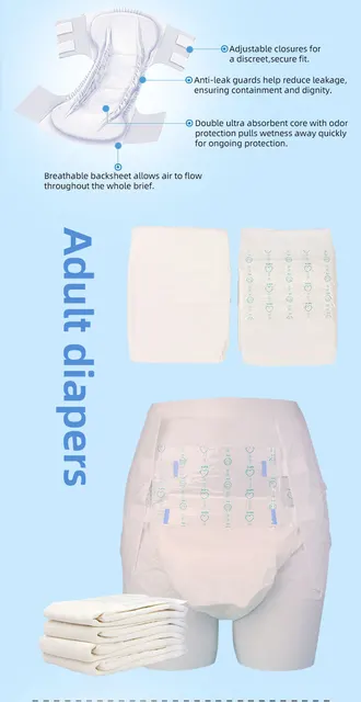 Breathable Adult Diapers In Bulk