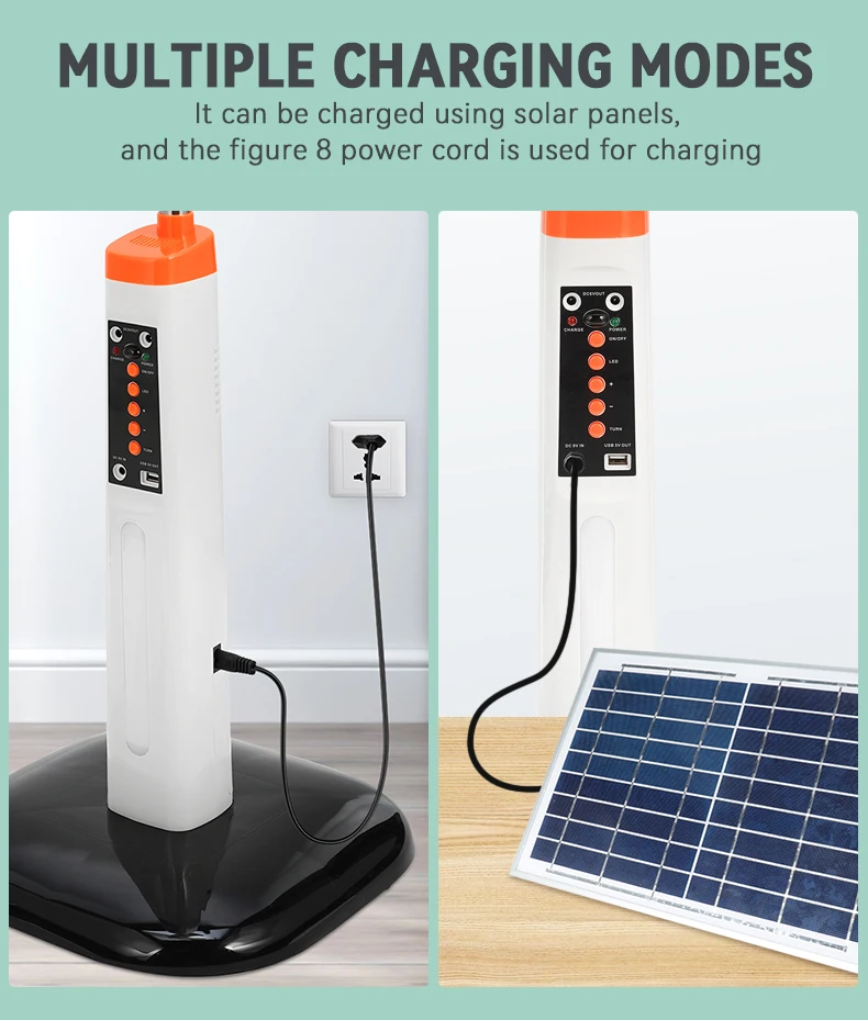 Recharaeable Power Solar Panel, LED, 110, 35 - detail 10
