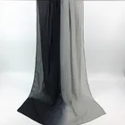Chiffon Scarveschiffon Muslim Hijab Scarf Muslim Hijab Gradient Chiffon Scarf Soft Colorful Scarf