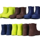 Custom Rain Boots Wellies Custom Waterproof Lightweight Woman Wellies EVA Rain Boots Wholesale
