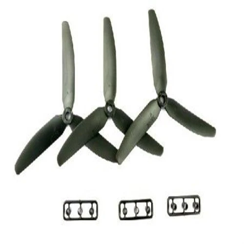 Gemfan 5030 3blade Counter Rotating Propellers Black For Rc Drones