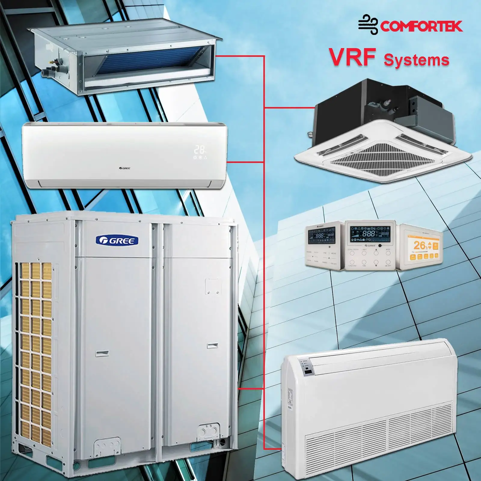 Inverter Chiller, Scroll, 60000m³, R-410A - detail 30