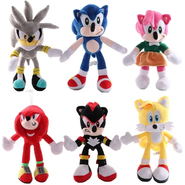 super sonic soft toy