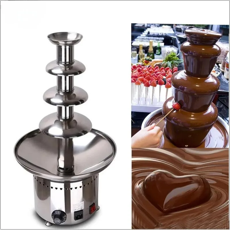 Commercial Chocolate Fountain Chocolate Spreading Machine Chocolate Fountains Maker Machine