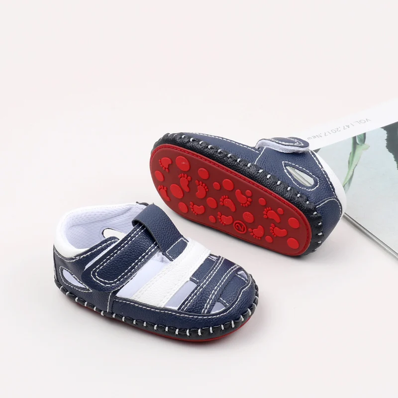 2024 Unisex Soft TPR Anti-slip Outsole Baby Sandals Summer Shoes for Boys and Girls supplier
