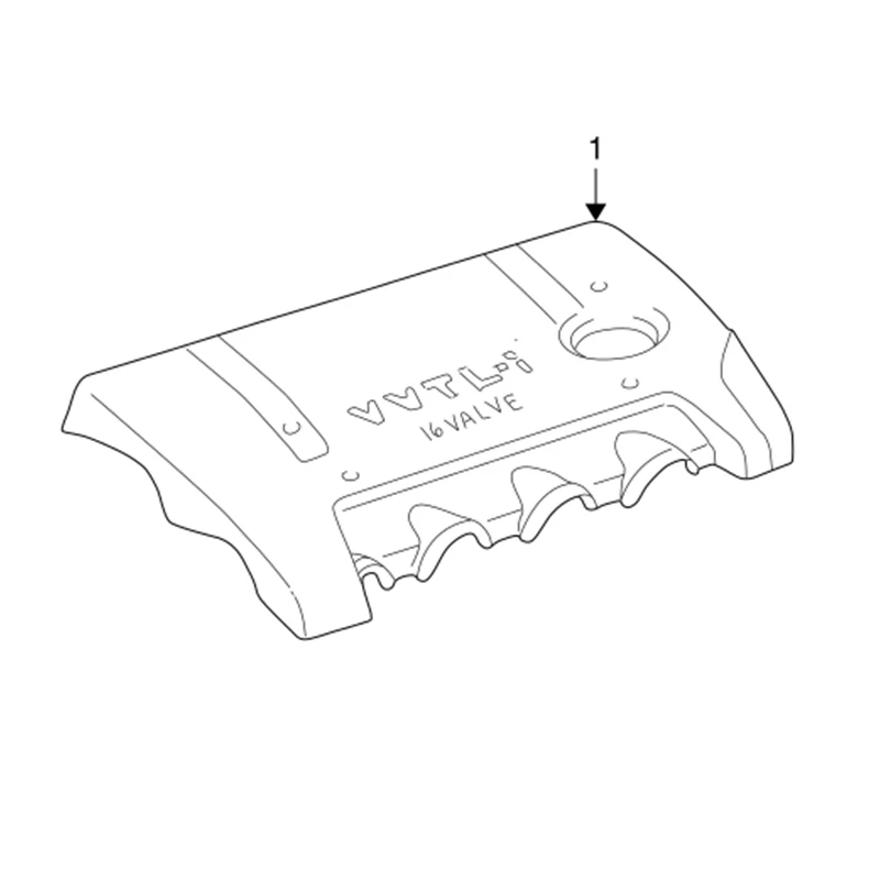 продукт saivis oem автозапчастини двигун верхня кришка двигуна для 2003 2008 toyota corolla-36
