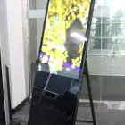 Tv Floor Standing Advertising Network Interactive Touch Screen Rotate Stand Floor Standing Advertising Tv Player