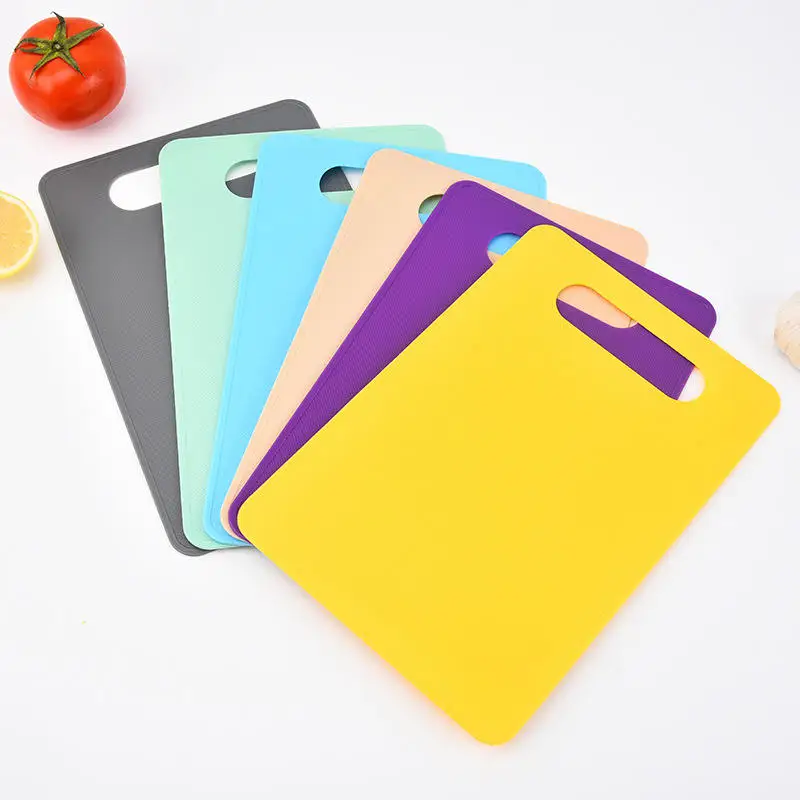 Portable Kitchen Cutting Board Household  Double-Sided Chopping Board Camping Vegetable Fruit Cutting Board