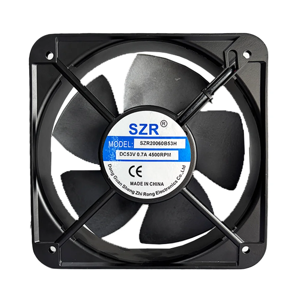 Axial Flow Fan, SZR20060, 12/24/48V, Brushless, 2500RPM - detail 6