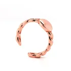 Sterling Rings Eternity Ring Rose Gold Plated 925 Sterling Silver Customized Rings Cocktail Eternity Ring