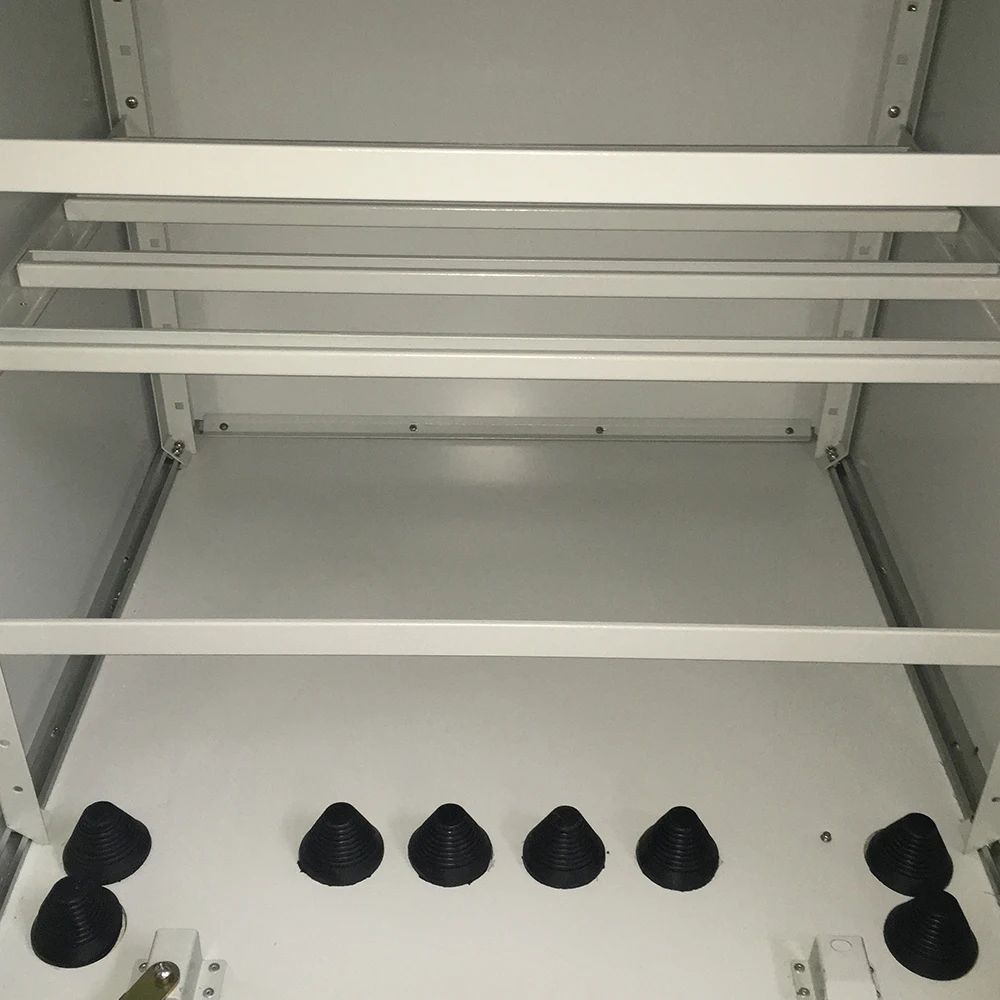 Telecom Cabinet IP 55 Telecommunication Equipment Outdoor HJ-OTC-FF Floor Mounted HUIJUE 4 Pcs DC24V Fans Foam Sandwich Panel