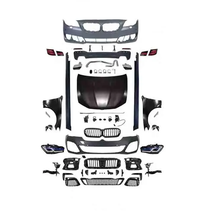 KEBEL Car Front Bumper Assembly OEM 51117332678 Front Bumper Kit for BMW 5 Series F10 LCI F18 LCI 2014- details