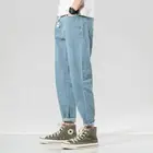 Jeans Mens Autumn Winter Denim Designer Hole Ripped Jeans
