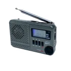 Fm Radio Fmfm English Spanish FM AM SW MP3 Player 1200 Mah Battery Am Fm Portable Shortwave Radio WITH USB