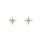 Gold Stud Earrings Ball Stud Earrings Wholesale Price 925 Sterling Silver Gold Plated Mini Start Burst Stud Earrings