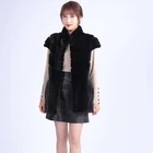 Apparel Factory Wholesale Cheap Winter Faux Fur Fabric Ladies Apparel