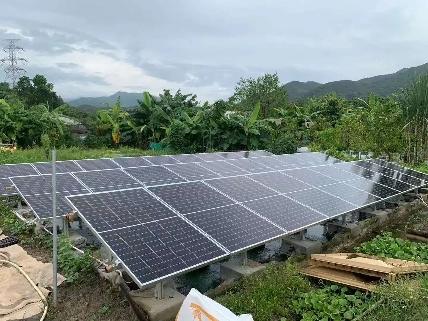 Complete Set Solar Energy System 5000w Hybrid Solar System 3kw 6kw 8kw