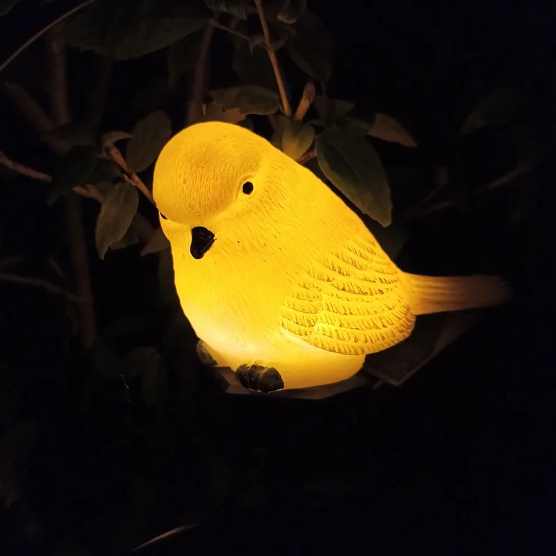 yellow bird lamp