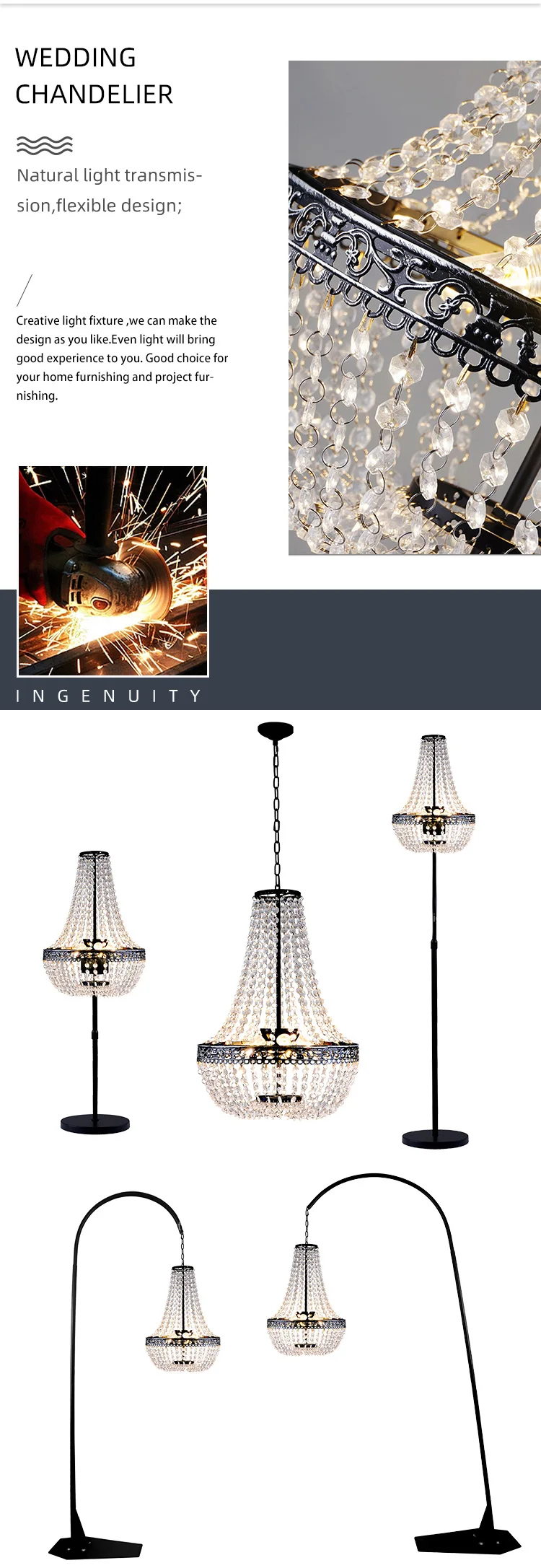 lc0816 t event crystal lighted table top chandelier centerpieces for wedding table decorations-1