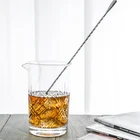 Glass 700 ML Factory High Quality Clear Vintage Cocktail Logo Custom Mixing Glass For Bars