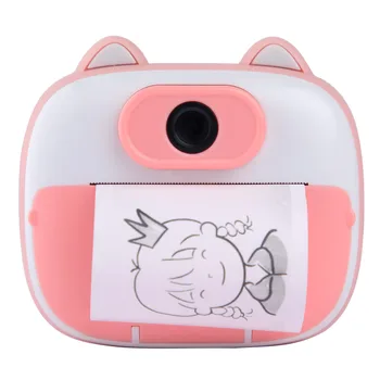 New Model Kids Action 1080P Hd Mini Camera With Thermal Photos Paper Toys Photo Print Camera For Kids
