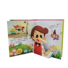 Custom Colorful Animal Story Fable Pop Up Book Children Story Book Printing For Kids