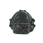Dog Luxury Brand Fashion Pet Accessories Leather Dog Backpack Bags