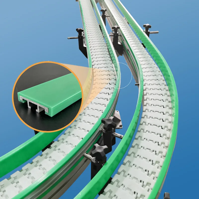 Plastic Profile Wear Strip Conveyor Guardrail Conveyor Side Guide