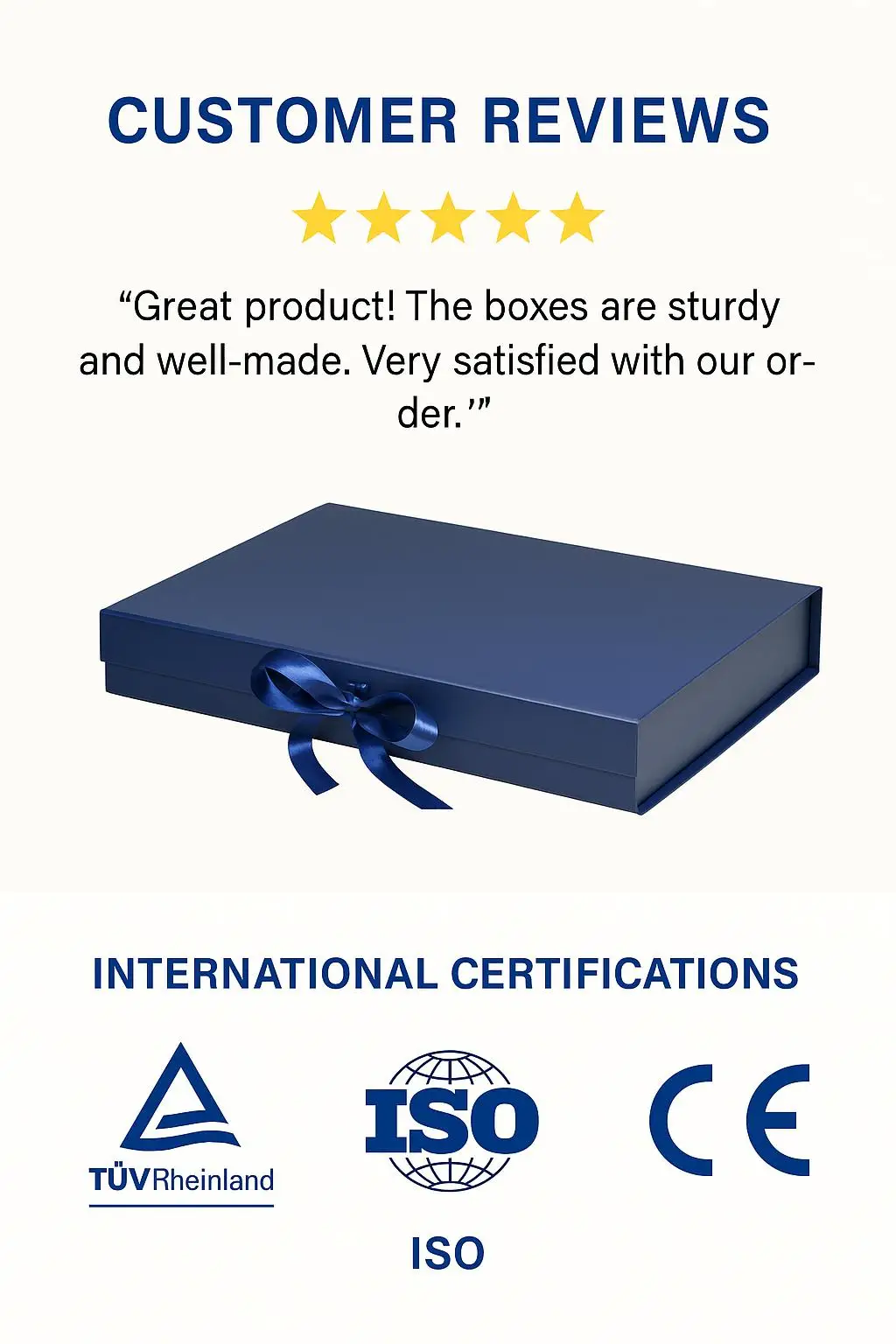 Luxury Folding Paper Cardboard Gift Box with Foldable Magnetic Ribbon Bow Closure Customizable Logo for Weddings Candies Candles - detail 6