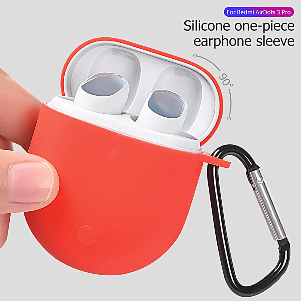 Soft Silicone Earphone Case For Xiaomi Redmi Buds 3 Pro Wireless Earbuds Protect Shell For Redmi